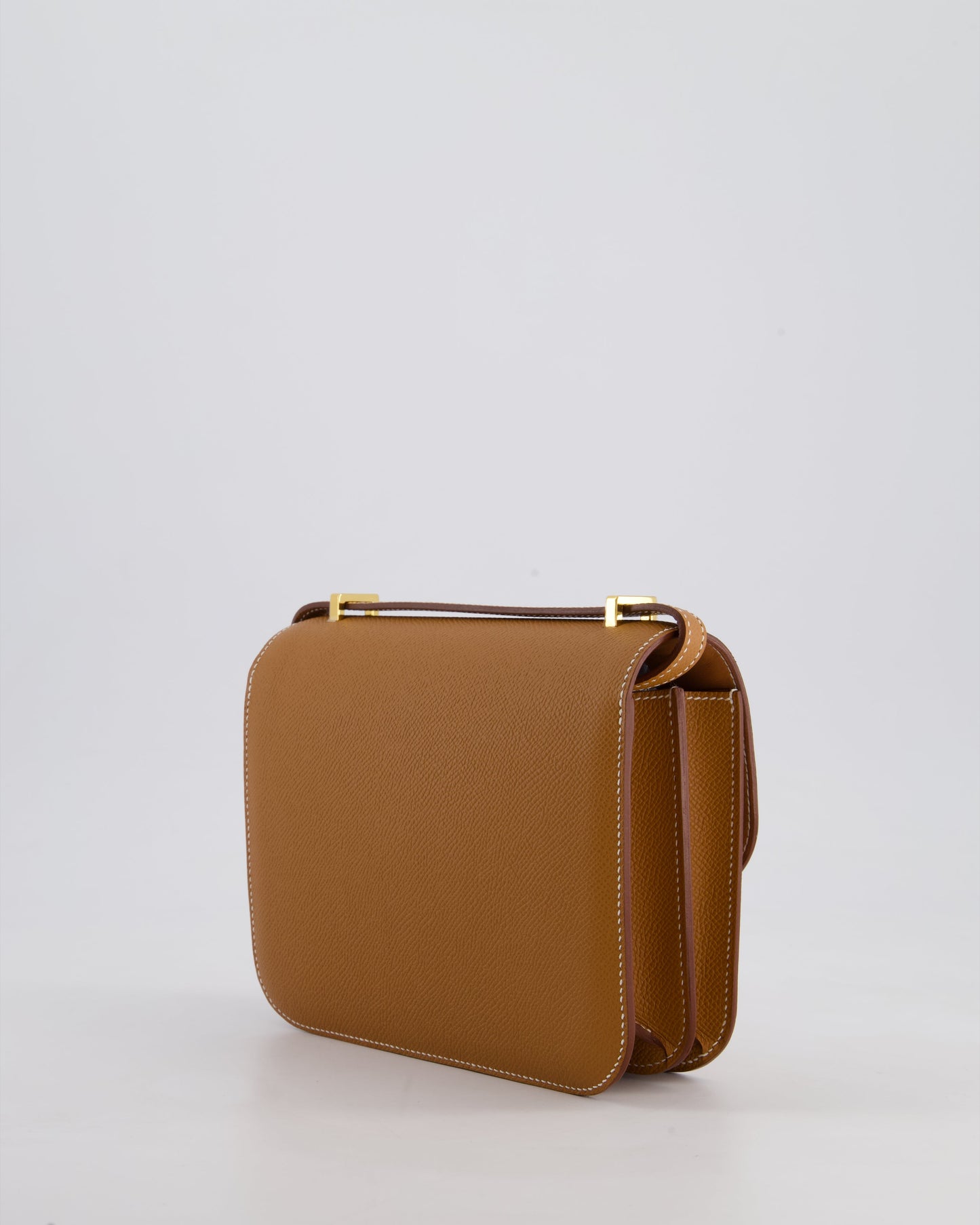 *HOT* Hermès Constance III Mini 18cm Miroir Bag in Gold Epsom Leather with Gold Hardware
