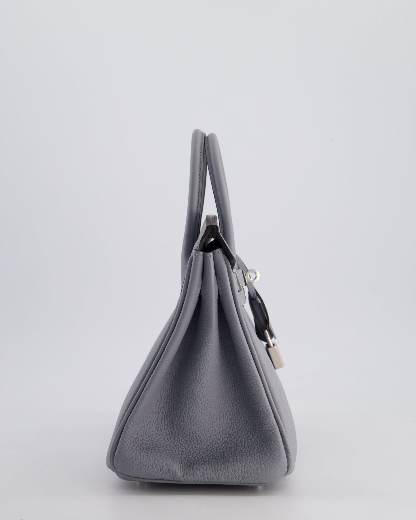 *NEW COLOUR* Hermès Birkin 25cm Retourne Bag in Gris Togo Leather with Palladium Hardware