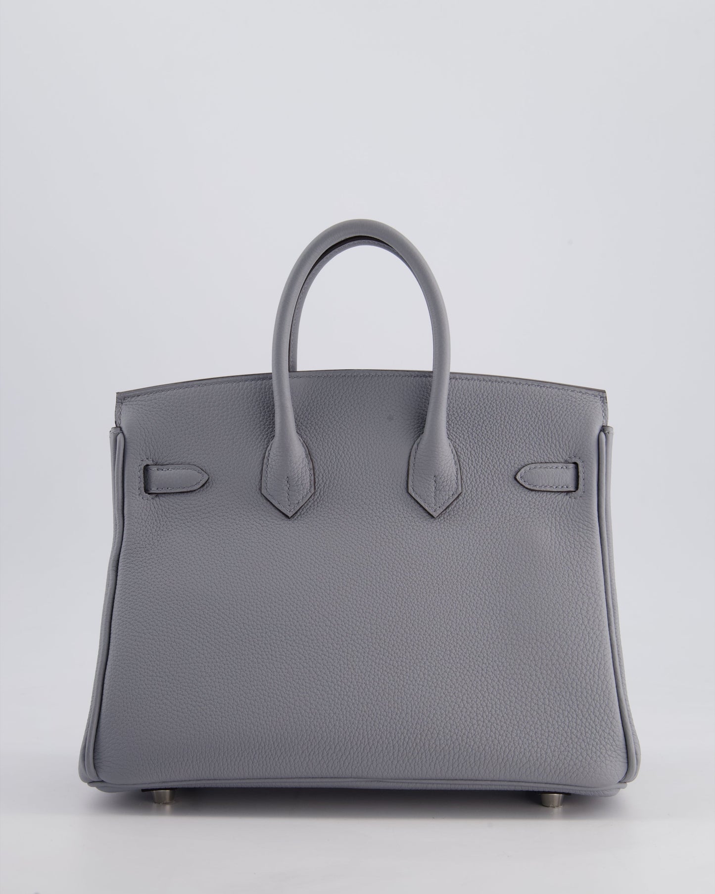 *NEW COLOUR* Hermès Birkin 25cm Retourne Bag in Gris Togo Leather with Palladium Hardware