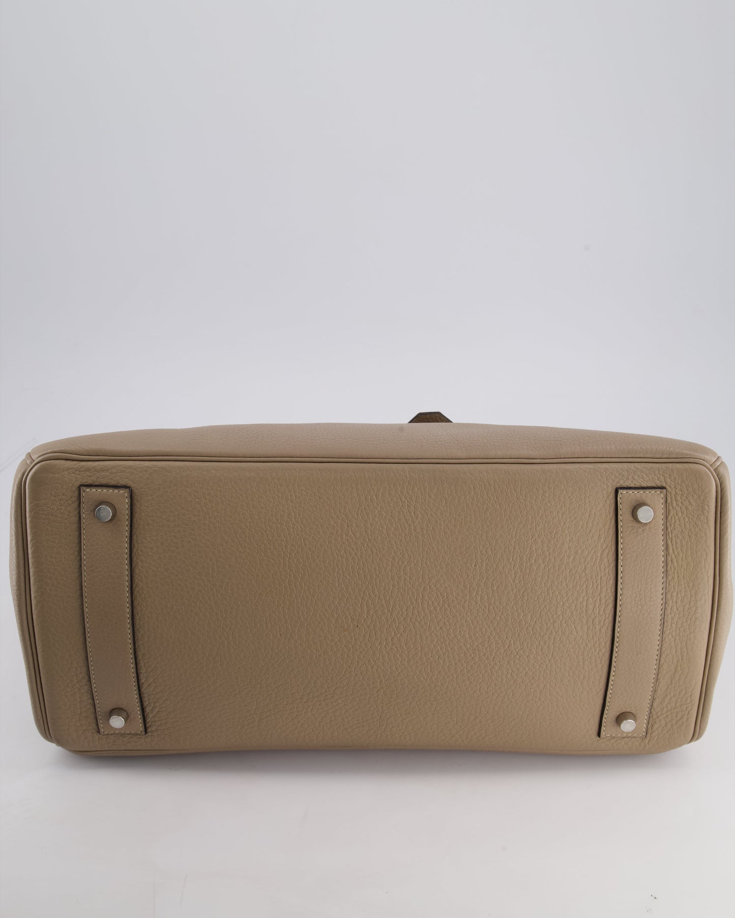 *COLLECTORS* Hermès Birkin JPG Bag in Gris Tortourelle Clemence Leather with Palladium Hardware