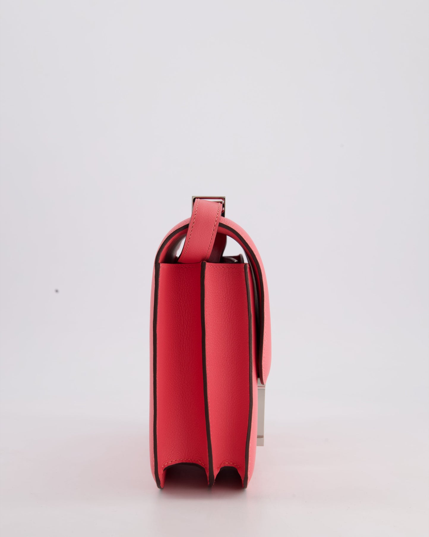 *HOT* Hermès Constance 24cm Bag in Rose Azalee Evercolour Leather with Palladium Hardware