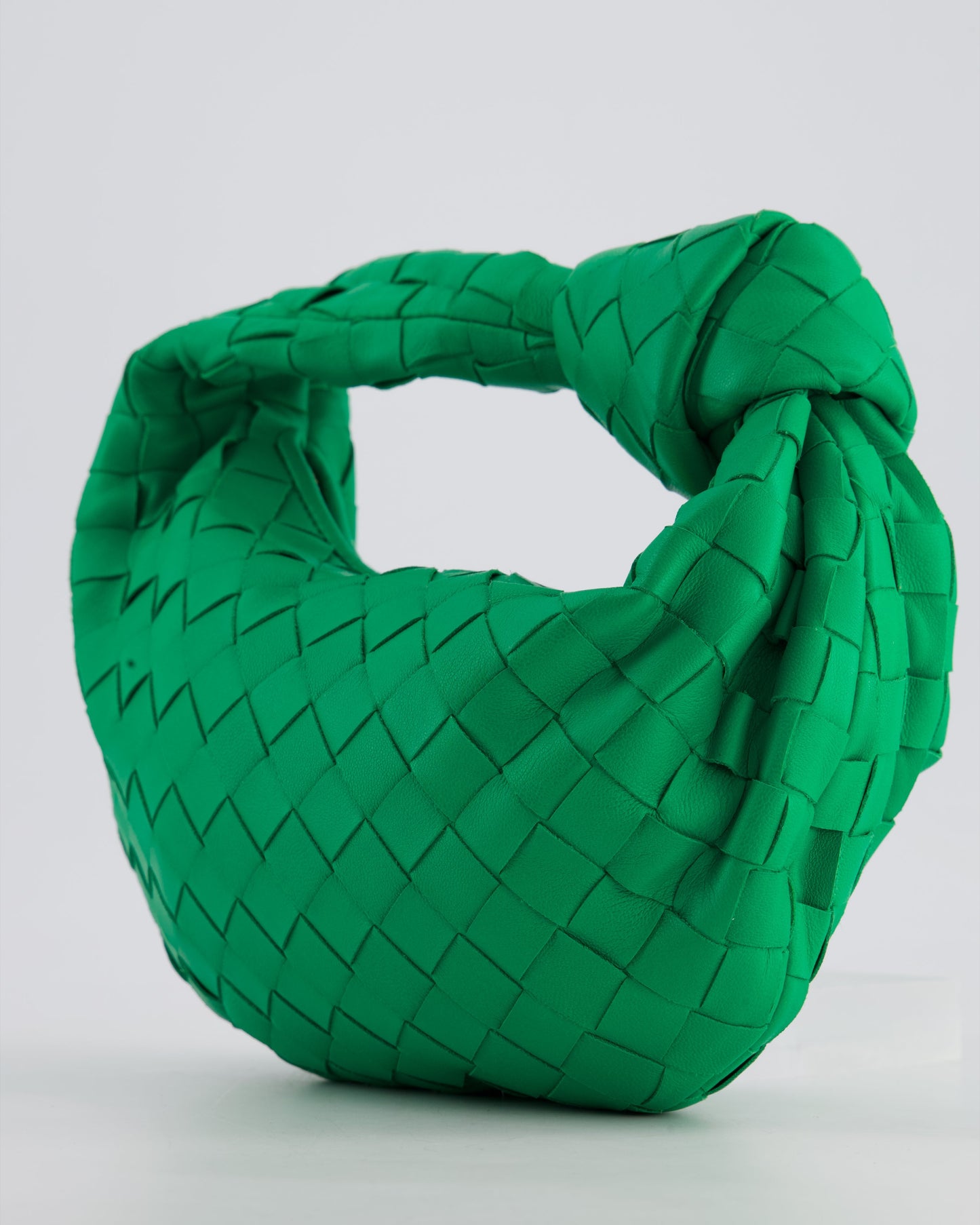 Bottega Veneta Green Mini Intrecciato Jodie Bag RRP £2150