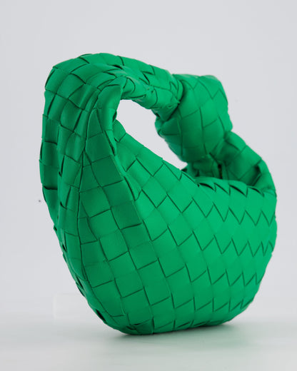 Bottega Veneta Green Mini Intrecciato Jodie Bag RRP £2150