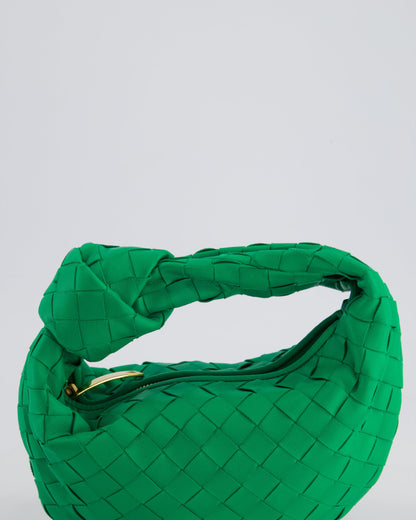 Bottega Veneta Green Mini Intrecciato Jodie Bag RRP £2150