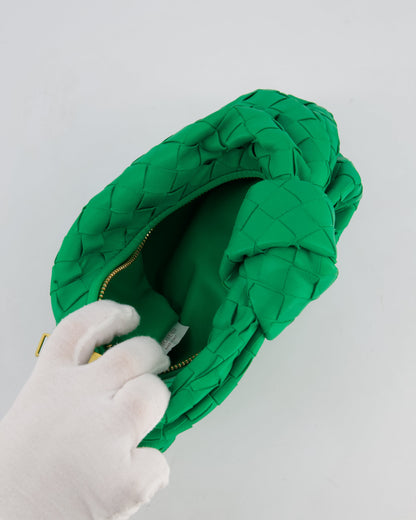 Bottega Veneta Green Mini Intrecciato Jodie Bag RRP £2150