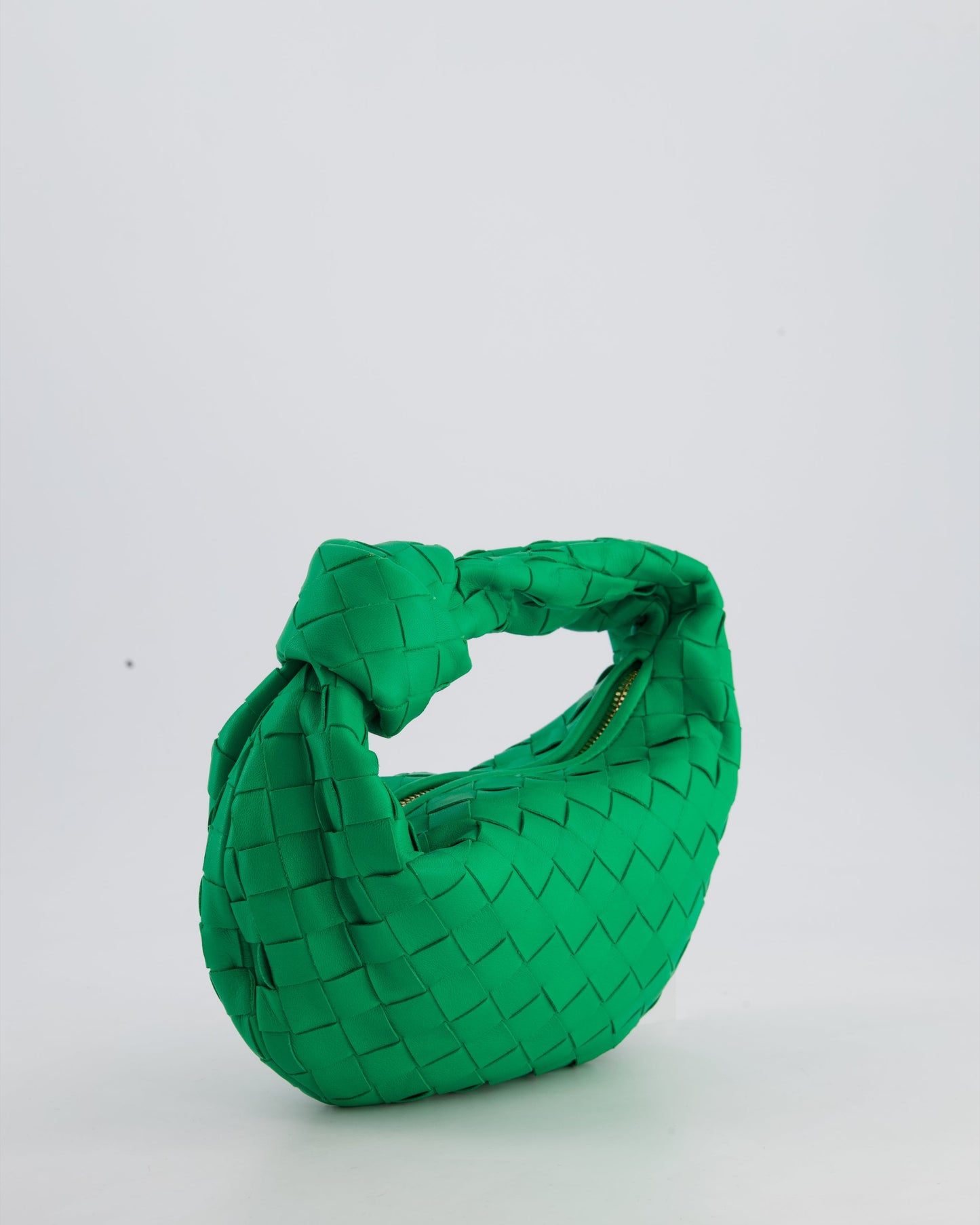 Bottega Veneta Green Mini Intrecciato Jodie Bag RRP £2150