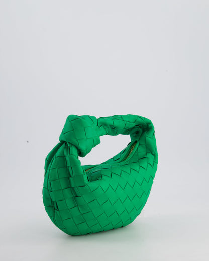 Bottega Veneta Green Mini Intrecciato Jodie Bag RRP £2150