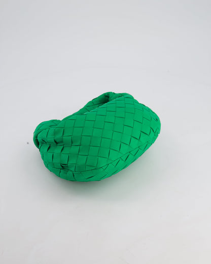 Bottega Veneta Green Mini Intrecciato Jodie Bag RRP £2150
