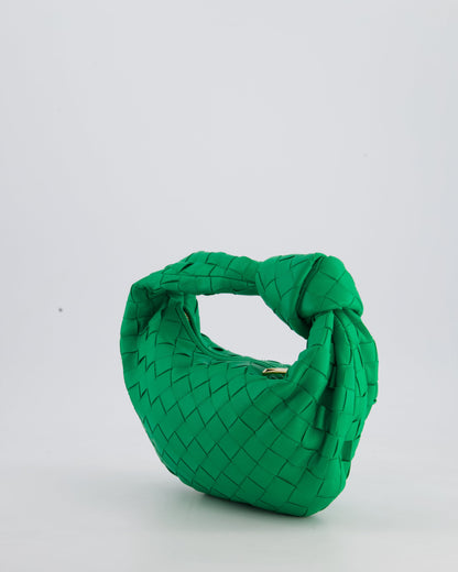 Bottega Veneta Green Mini Intrecciato Jodie Bag RRP £2150
