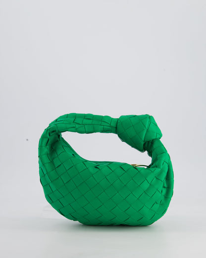 Bottega Veneta Green Mini Intrecciato Jodie Bag RRP £2150