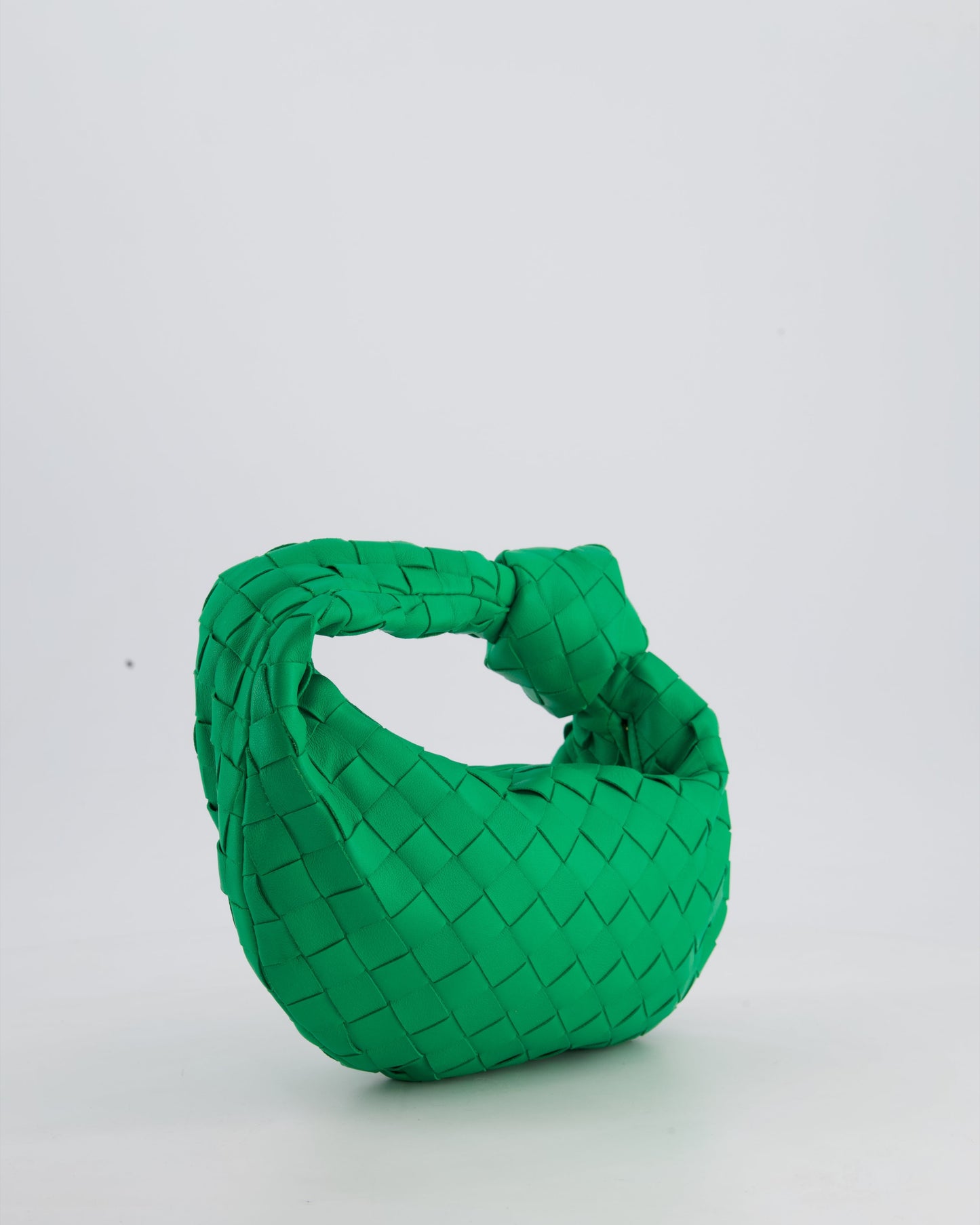 Bottega Veneta Green Mini Intrecciato Jodie Bag RRP £2150