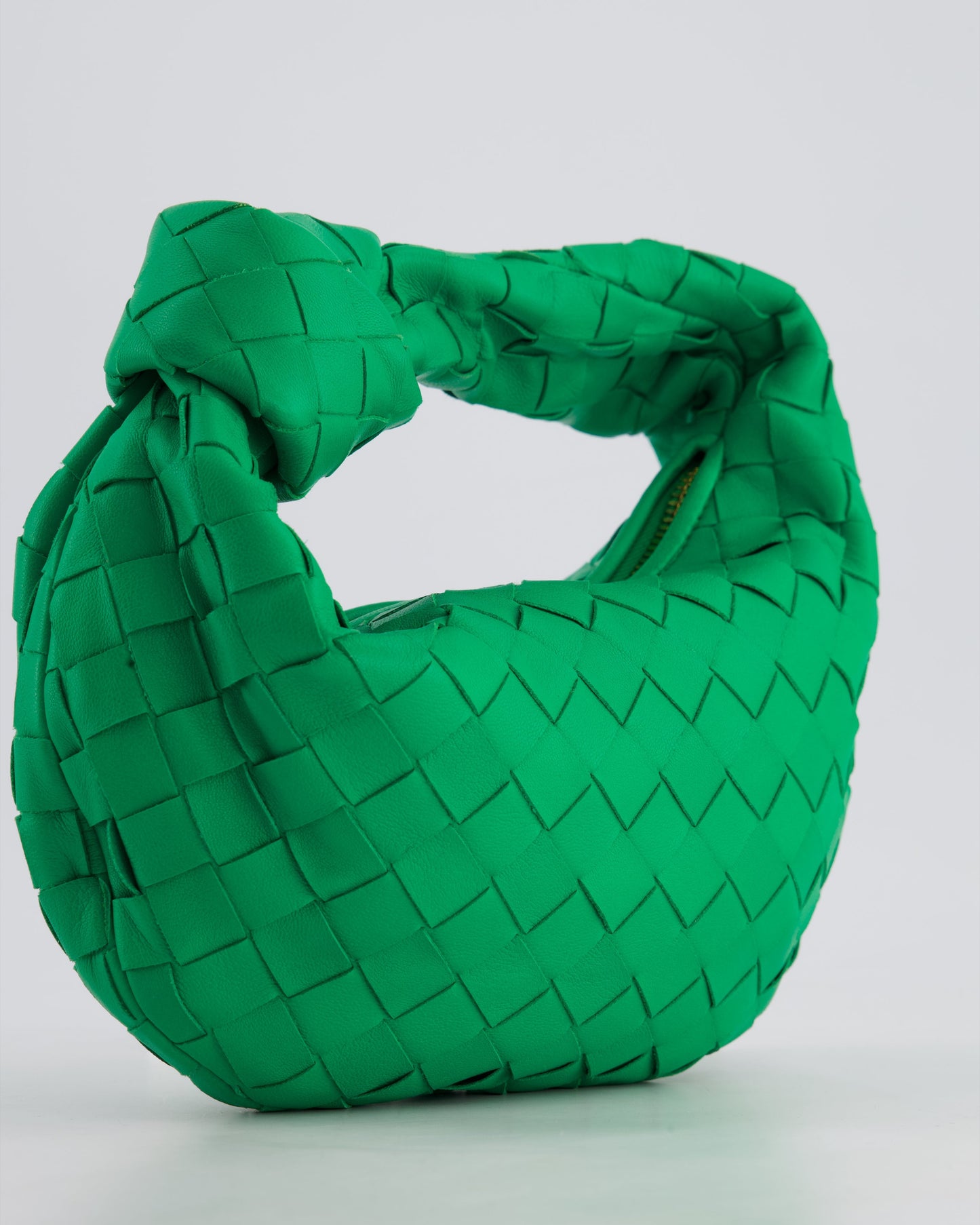 Bottega Veneta Green Mini Intrecciato Jodie Bag RRP £2150