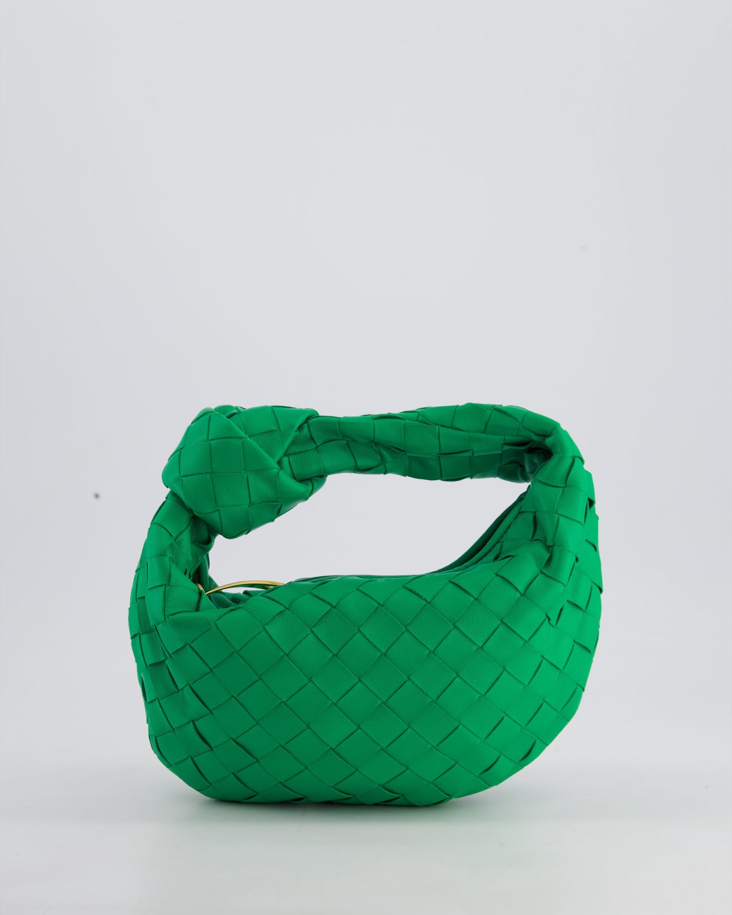 Bottega Veneta Green Mini Intrecciato Jodie Bag RRP £2150