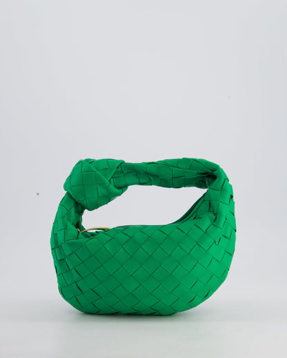 Bottega Veneta Green Mini Intrecciato Jodie Bag RRP £2150