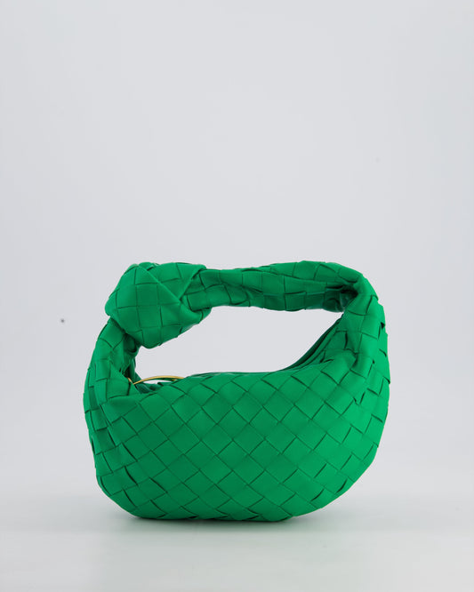 Bottega Veneta Green Mini Intrecciato Jodie Bag RRP £2150