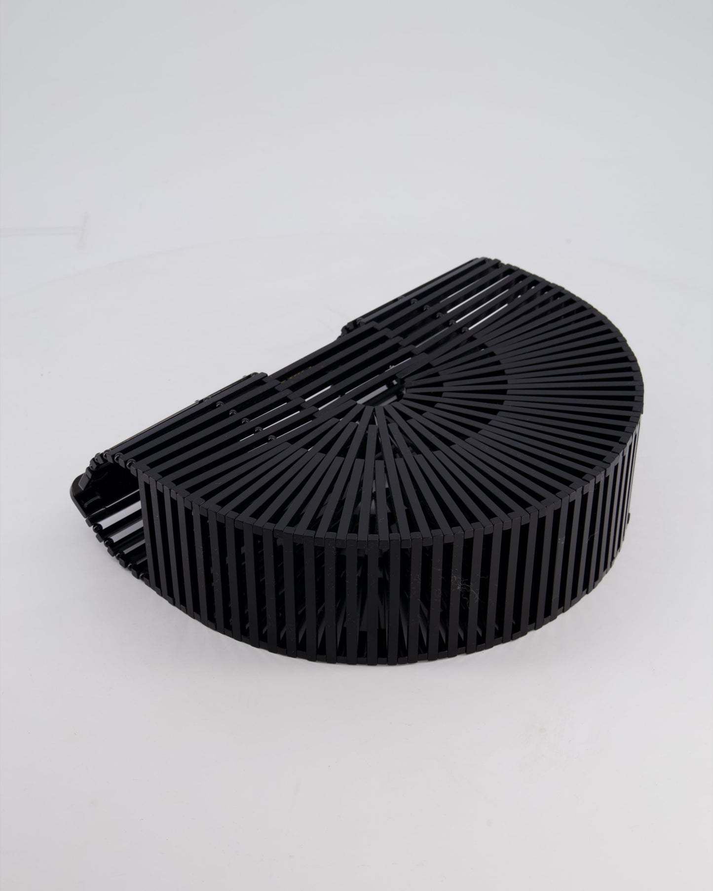 Cult Gaia Black Ark Acrylic Basket Bag