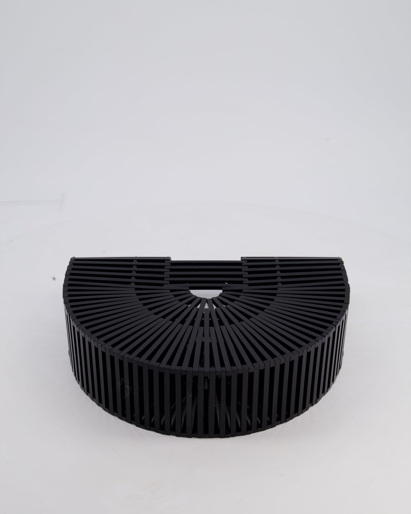 Cult Gaia Black Ark Acrylic Basket Bag