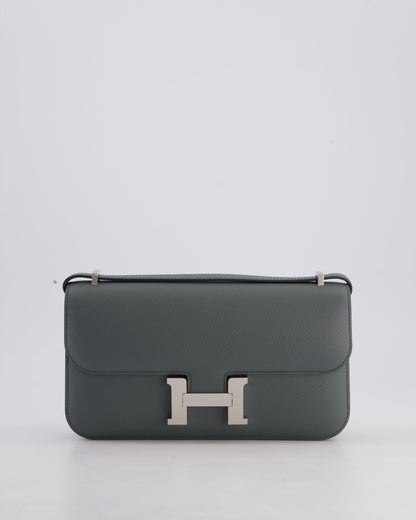 *NEW RELEASE* Hermès Constance 1-Elan Miroir Bag in Vert Amande Epsom Leather with Palladium Hardware
