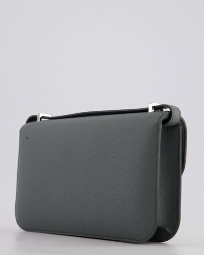 *NEW RELEASE* Hermès Constance 1-Elan Miroir Bag in Vert Amande Epsom Leather with Palladium Hardware