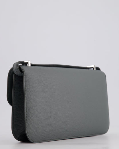 *NEW RELEASE* Hermès Constance 1-Elan Miroir Bag in Vert Amande Epsom Leather with Palladium Hardware