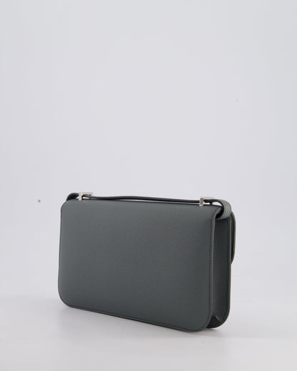 *NEW RELEASE* Hermès Constance 1-Elan Miroir Bag in Vert Amande Epsom Leather with Palladium Hardware