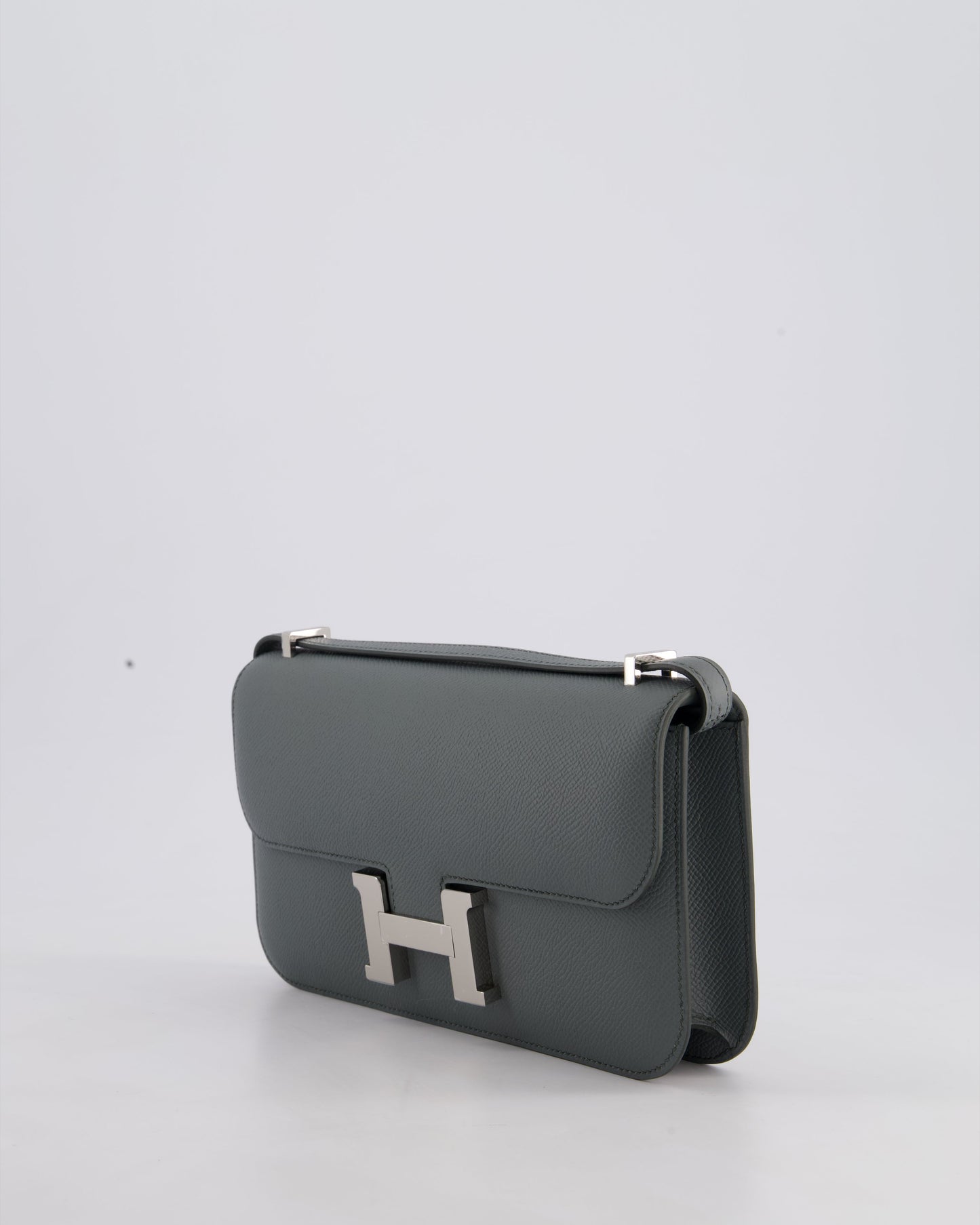 *NEW RELEASE* Hermès Constance 1-Elan Miroir Bag in Vert Amande Epsom Leather with Palladium Hardware