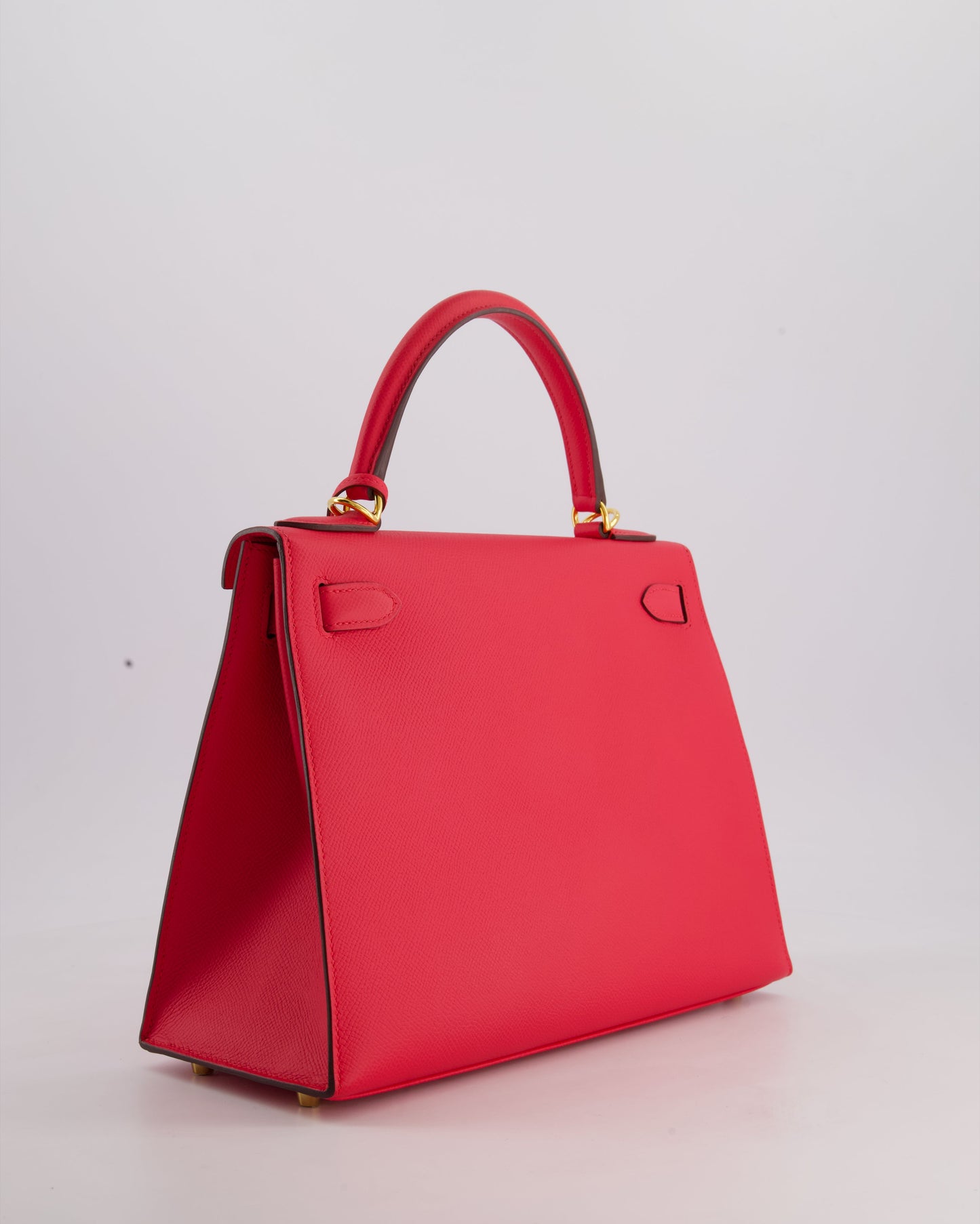 Hermès Kelly Bag 28cm Sellier in Rose Extreme Epsom Leather with Gold Hardware