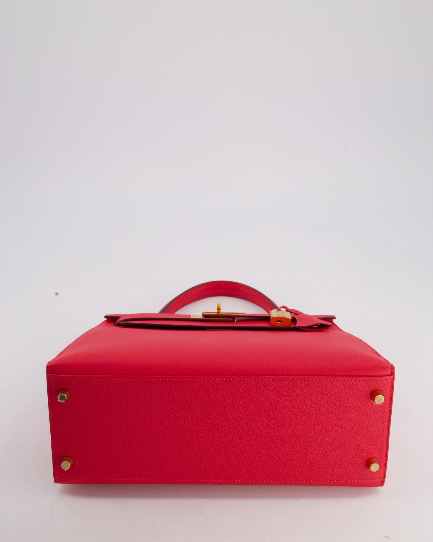 Hermès Kelly Bag 28cm Sellier in Rose Extreme Epsom Leather with Gold Hardware