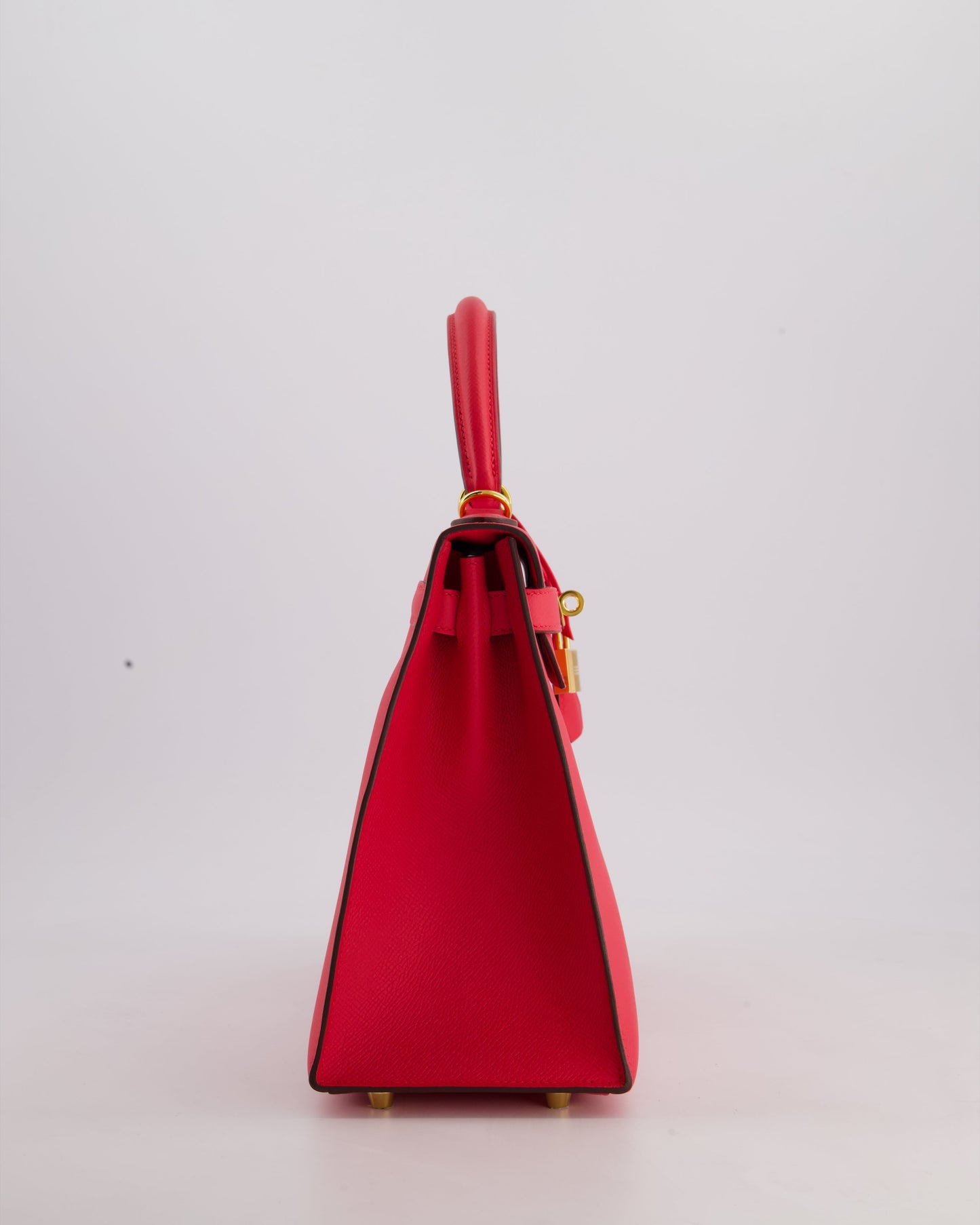 Hermès Kelly Bag 28cm Sellier in Rose Extreme Epsom Leather with Gold Hardware