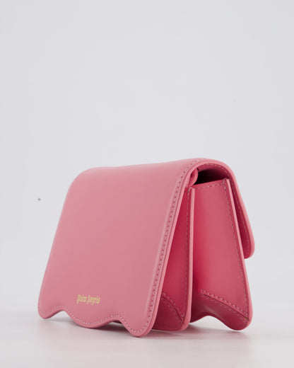 Palm Angels Mini Palm Beach Wave Pink Crossbody Bag