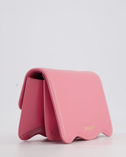 Palm Angels Mini Palm Beach Wave Pink Crossbody Bag