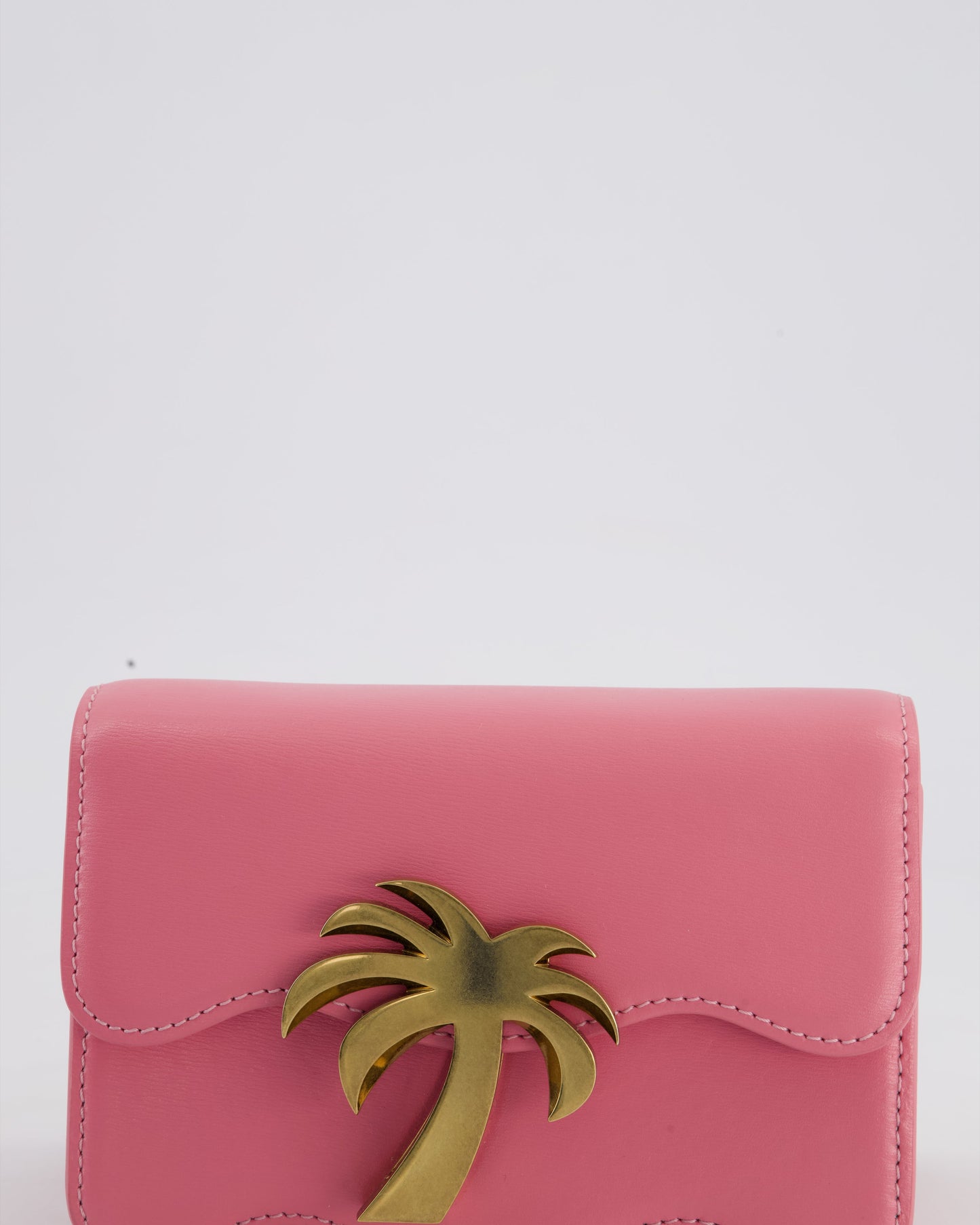 Palm Angels Mini Palm Beach Wave Pink Crossbody Bag