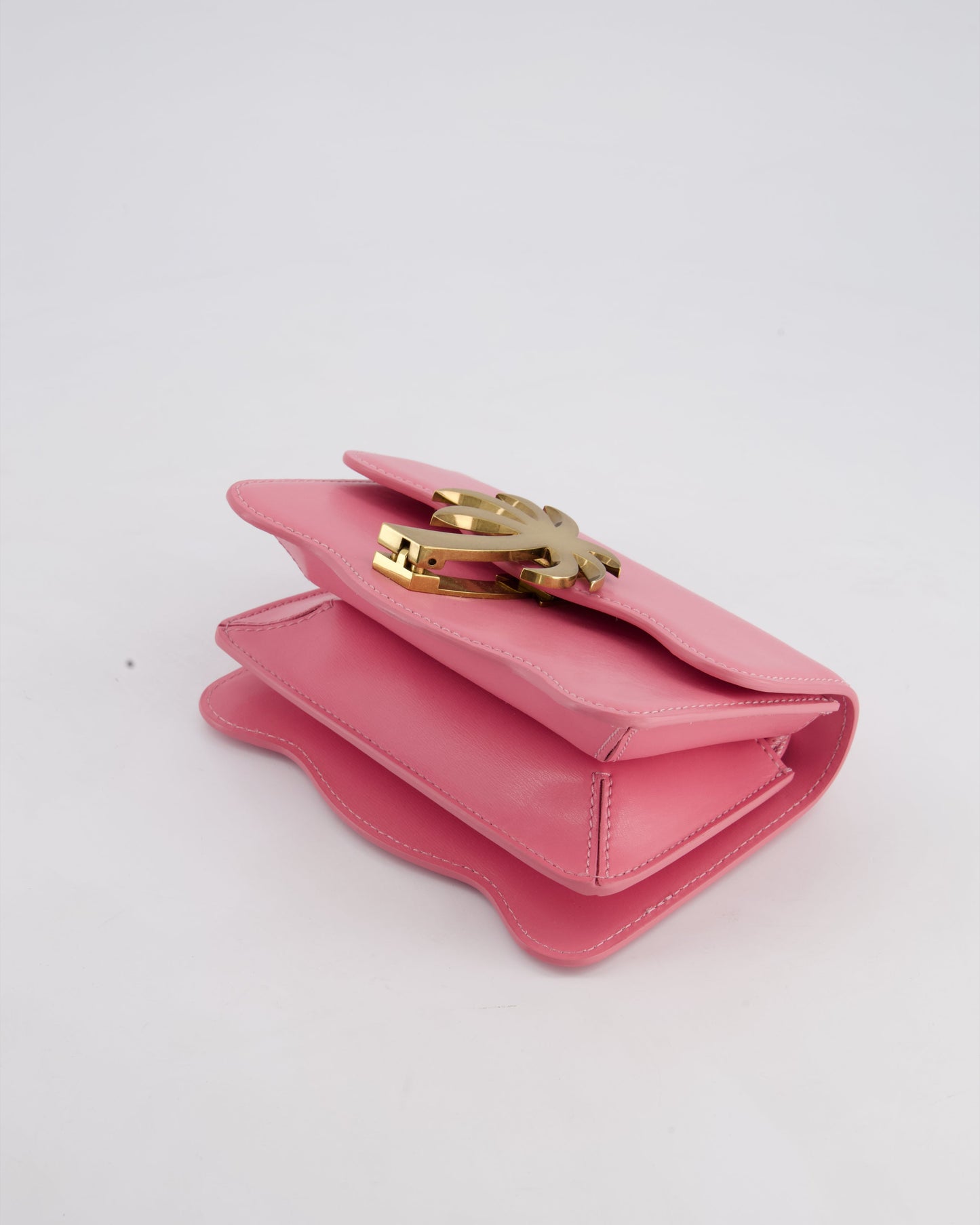 Palm Angels Mini Palm Beach Wave Pink Crossbody Bag