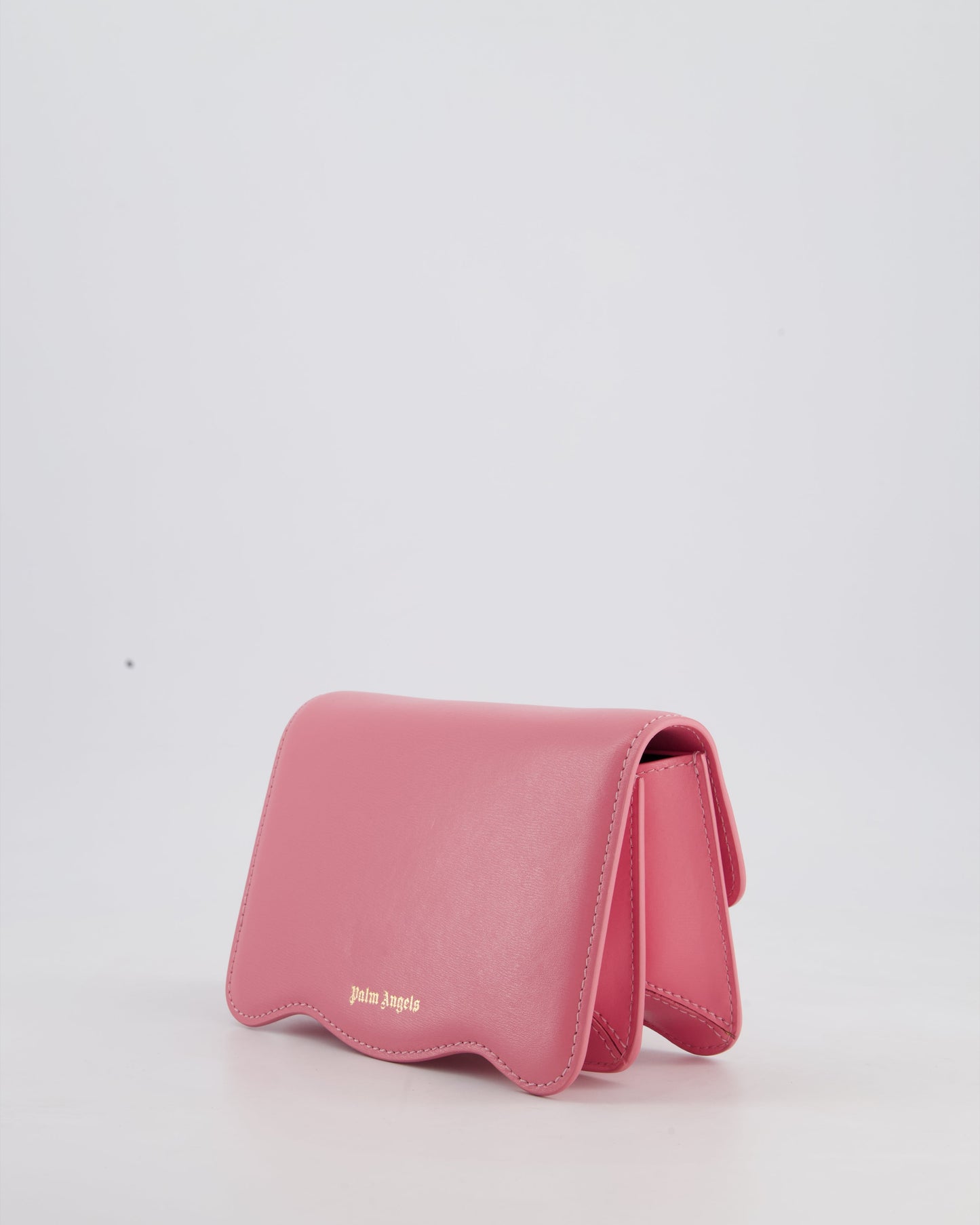 Palm Angels Mini Palm Beach Wave Pink Crossbody Bag