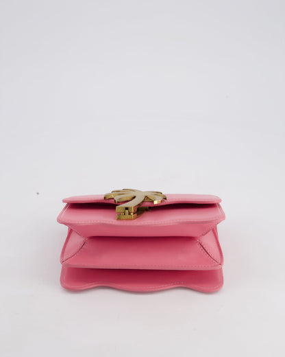 Palm Angels Mini Palm Beach Wave Pink Crossbody Bag