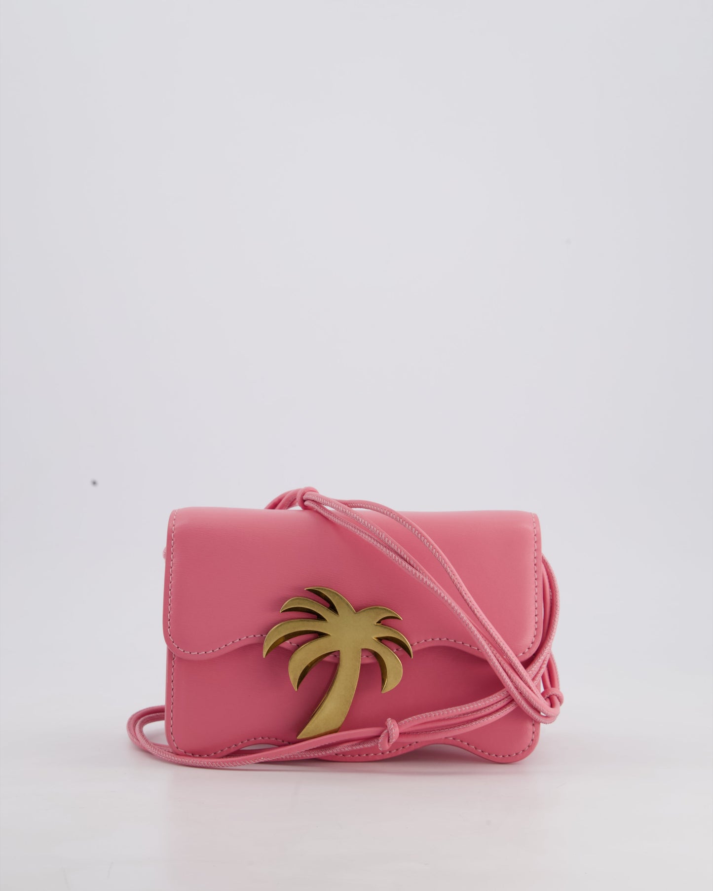 Palm Angels Mini Palm Beach Wave Pink Crossbody Bag