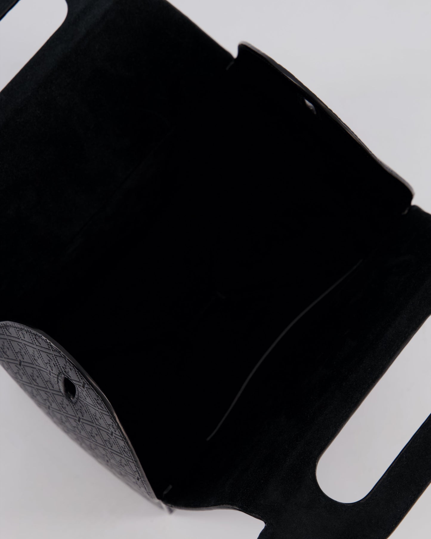 Saint Laurent Black Take-Away Box Bag in Calfskin Leather with Silver Hardware RRP £1,350