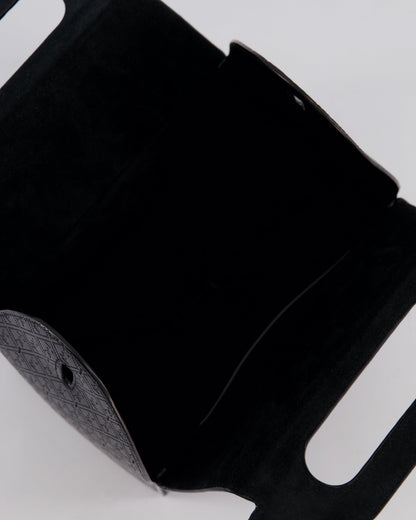 Saint Laurent Black Take-Away Box Bag in Calfskin Leather with Silver Hardware RRP £1,350