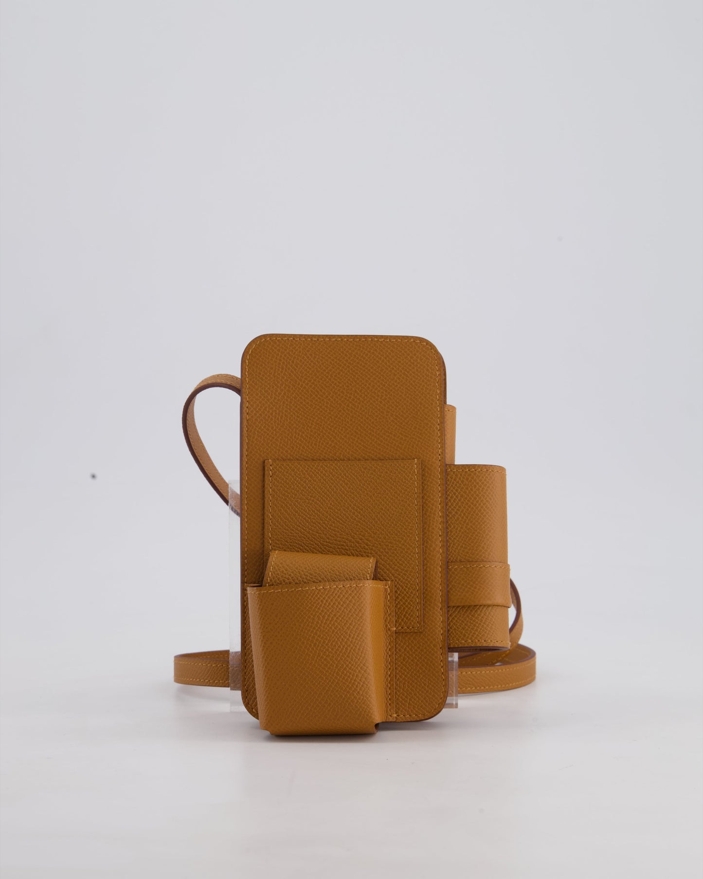 Hermès Gold Hermèsway Phone Case with Gold Hardware