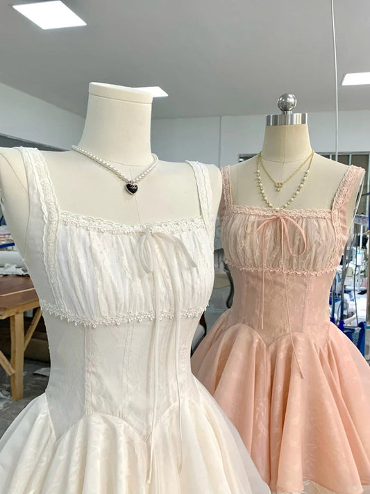 Sweet Strapless Lace A-Line Mini 17th Birthday Homecoming Dress P3575