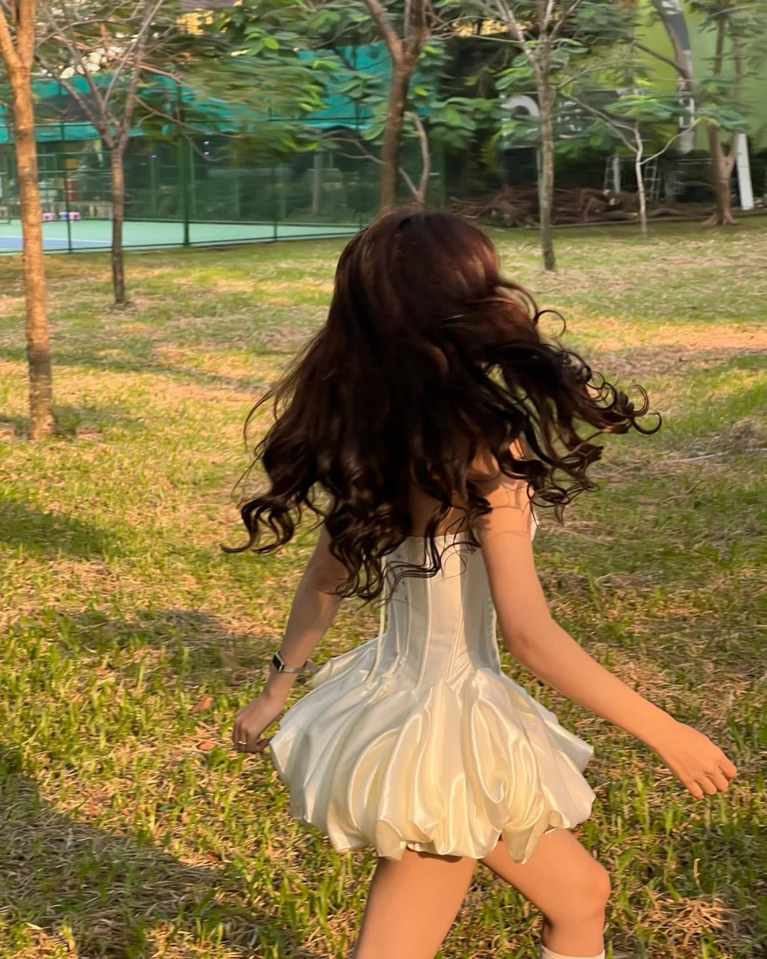 Cute Princess Sling Slim Fishbone Puffy Skirt 17th Birthday Homecoming Dress P3588