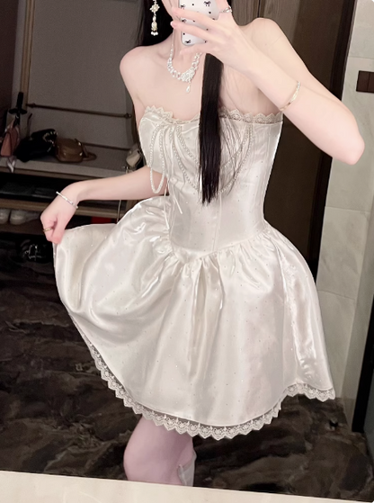 Princess Tutu French Tutu Waist Lace 17th Birthday Homecoming Dress P3715