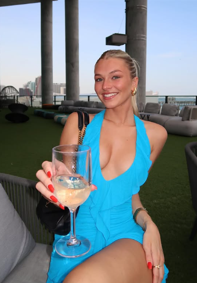 Sexy Chiffon Halter Neck Blue Ruffle 17th Birthday Homecoming Dress P3941