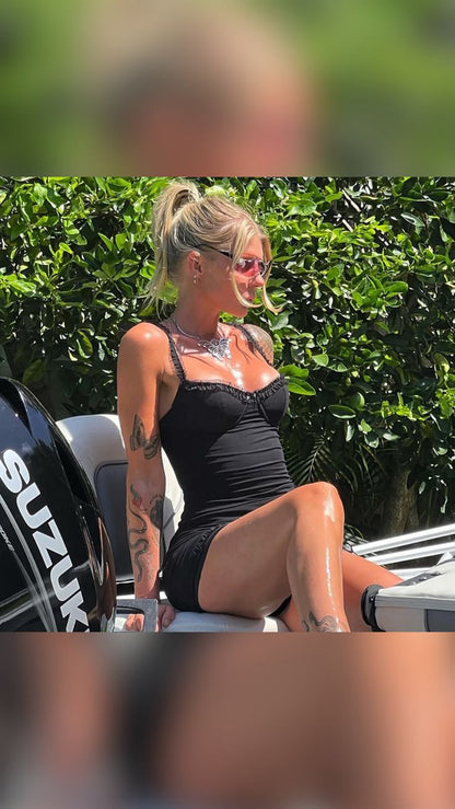 Cute Pink Shoulder Strap Drawstring Slim Fit 17th Birthday Homecoming Dress P3945