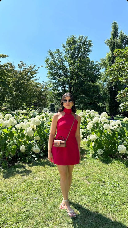 Elegant Red Off-the-shoulder Waisted 17th Birthday Homecoming Dress P3954