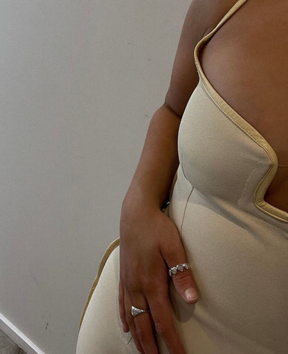 Sexy Mermaid Satin Straps Prom Dress 21th Birthday Outfits P745