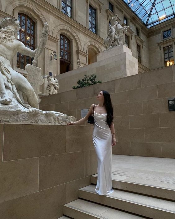 Sexy Mermaid Straps White Backless Prom Dress 22th Birthday Outfits P755