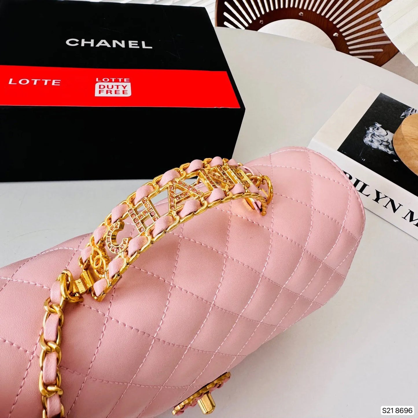 CHANEL New 24C 19SERIES CF MINI PINK