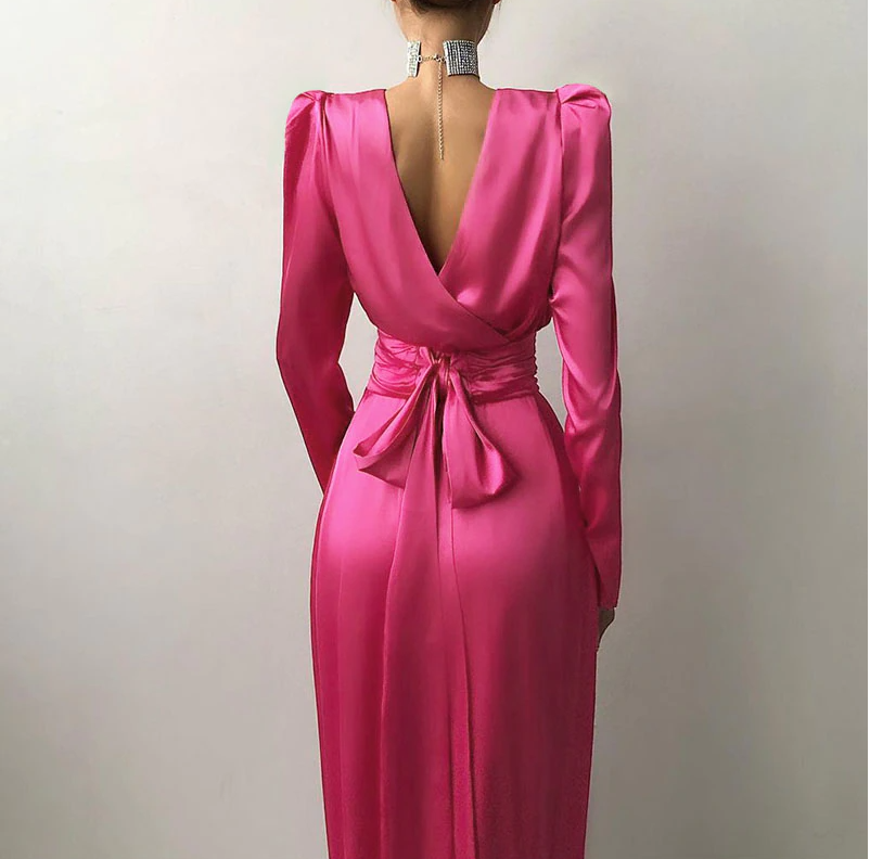 Women's Fashion Satin Dress Prom Dress      fg1820