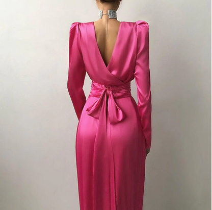 Women's Fashion Satin Dress Prom Dress      fg1820